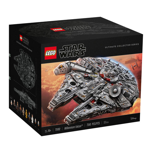 75192 Star Wars Millennium Falcon (7541 Pieces) | Interlocking Blocks