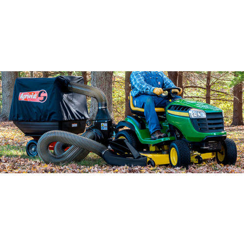 29 Cu. ft. Capacity Soft Top Mow-N-Vac | Lawn Vacuums