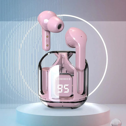 Air 31 TWS Wireless Earbuds – Transparent Case Design & Bluetooth 5.3