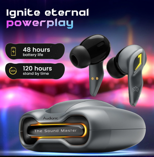 Audionic BattleBuds Wireless Earbuds with Noise Cancellation