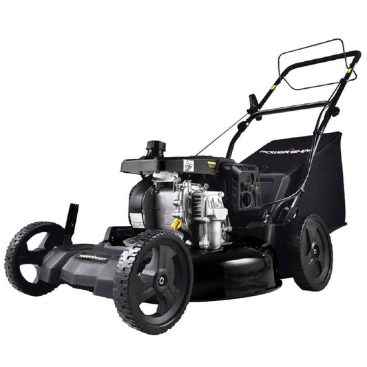 21 in. 3-in-1 Gas Self Propelled Walk Behind Lawn Mower
