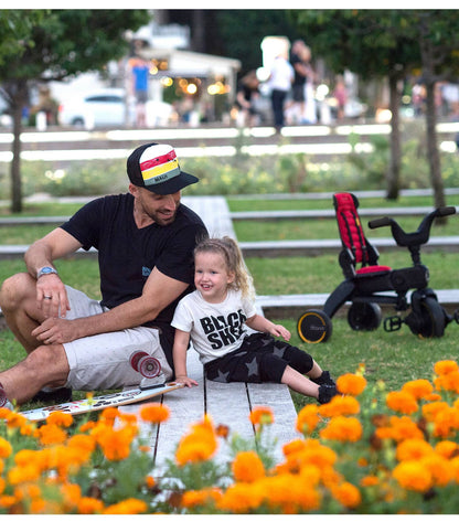 '- Liki Trike S5, Nitro Black | Baby Strollers