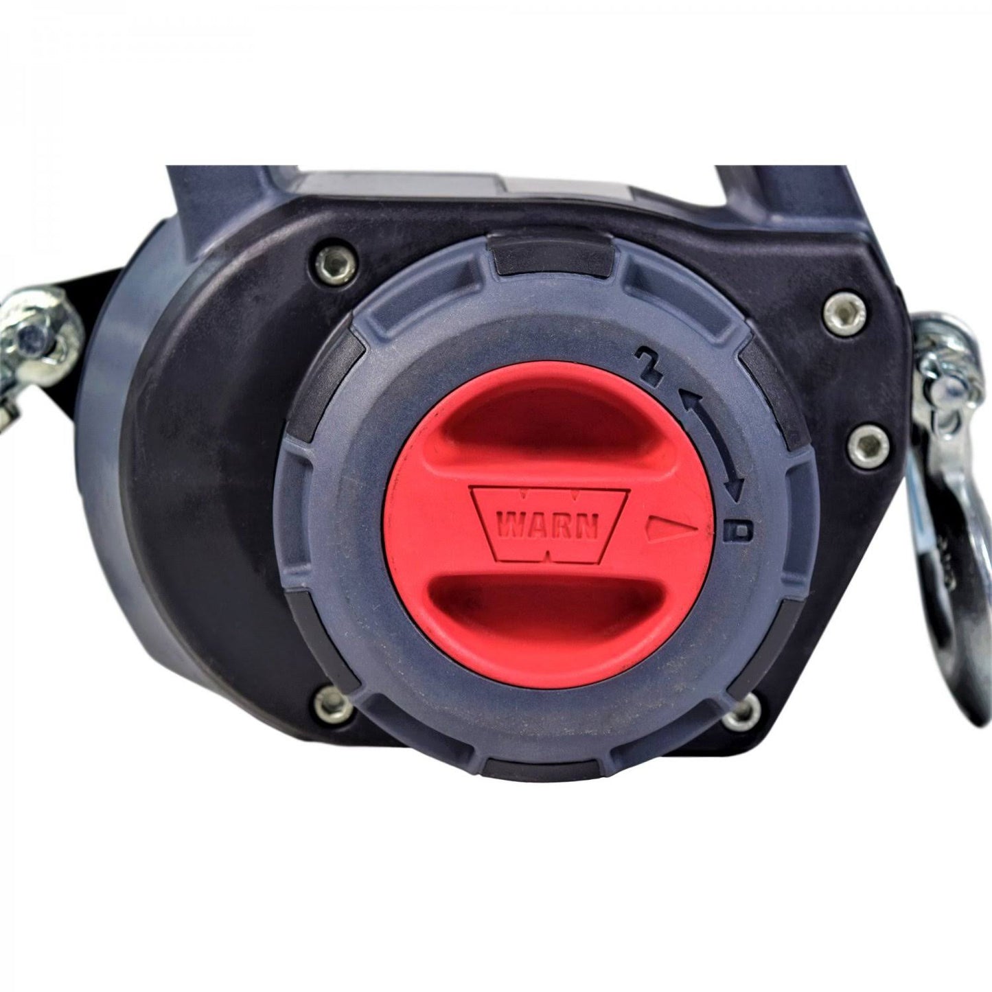 101570 Handheld Portable Drill Winch with 40 Foot Steel Wire Rope: 750 lb Pulling Capacity , Gray | Winches