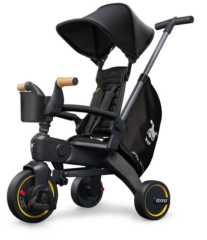 '- Liki Trike S5, Nitro Black | Baby Strollers