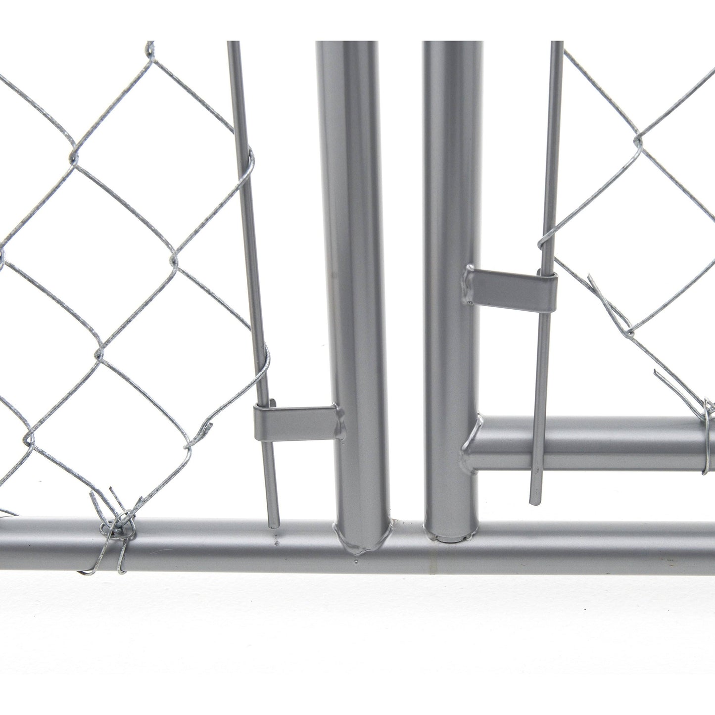 10 x 10Foot Heavy Duty Outdoor Chain Link Dog Kennel | Dog Kennels & Runs
