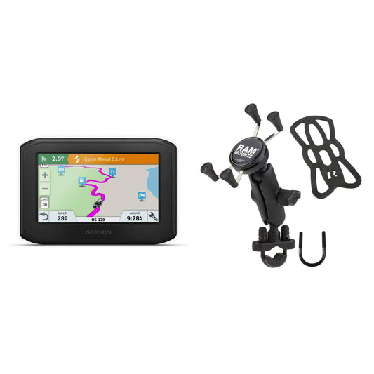 Zumo 396 LMT-S Motorcycle GPS + RAM-B-149Z-UN7U X-Grip Mount 010-02019-00 | GPS Navigation Systems